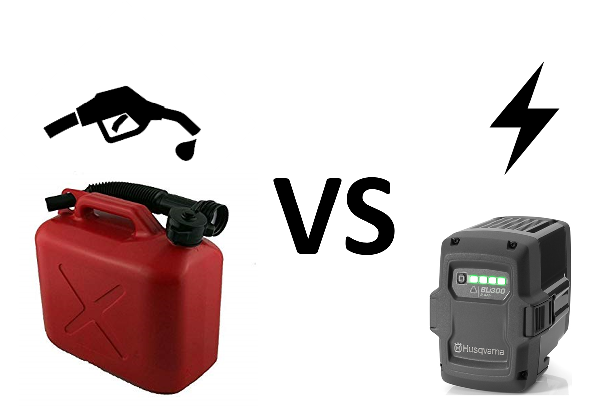 Chainsaws, Strimmers, Blowers and Hedge Cutters. Battery Vs Petrol. Wh