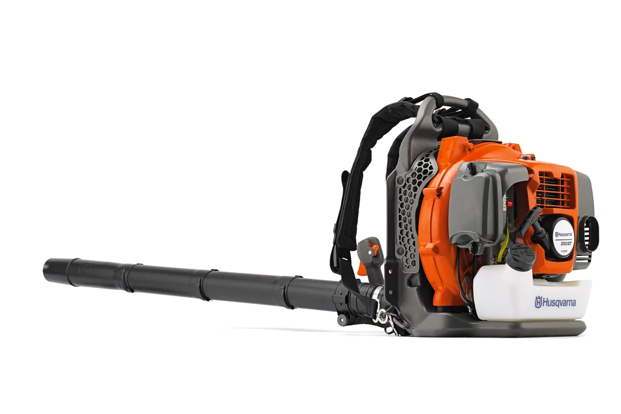 Husqvarna 345BT Petrol Backpack Leaf Blower Oakleys Garden Machinery