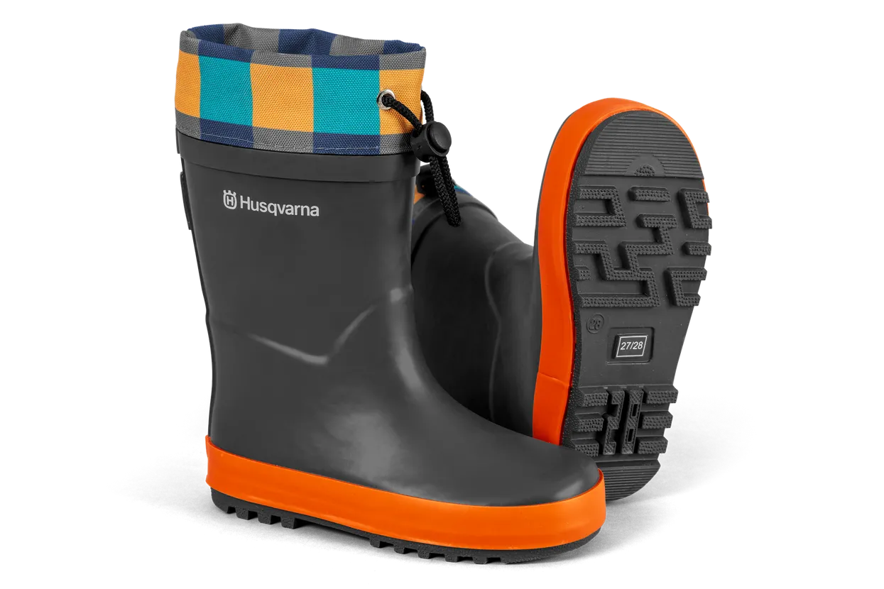 Husqvarna xplorer kids collection rubber boots for 5 year old
