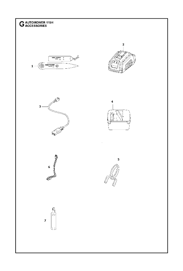 Automower 115H Accessories