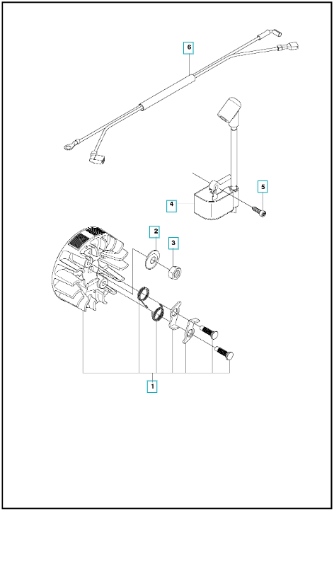 Husqvarna Chainsaw 120 Mark 2 Ignition System