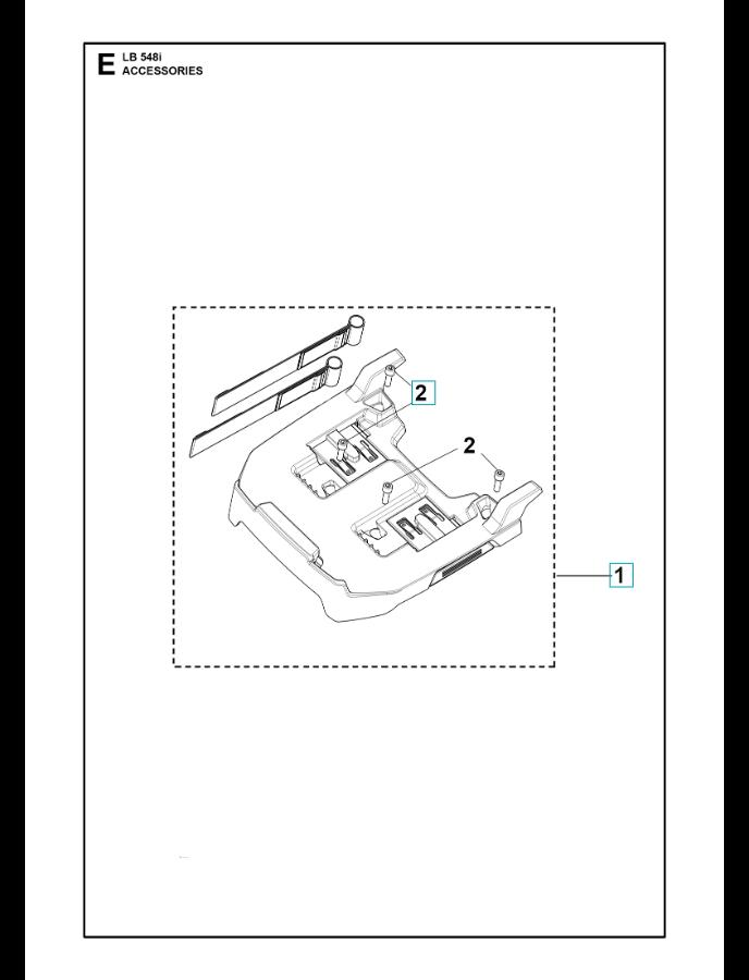 Husqvarna Battery Mulch Mower LB 548i Accessories