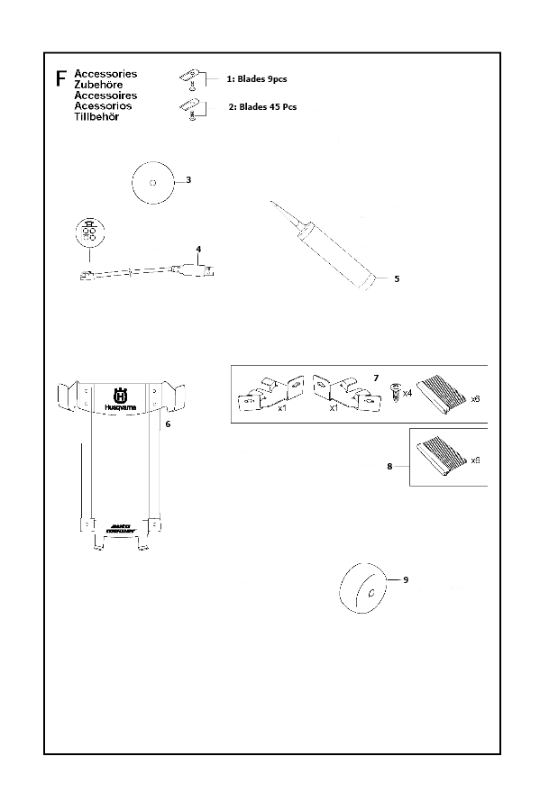 Automower 210 Accessories