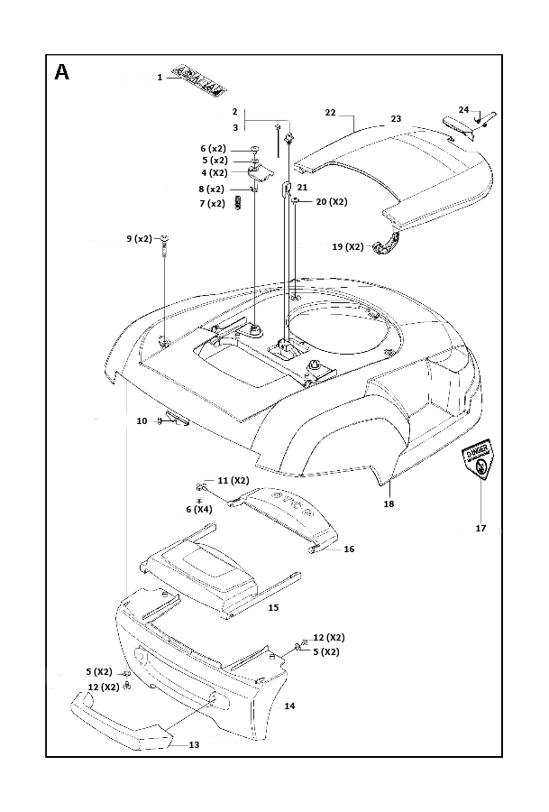 Automower 210 Cover