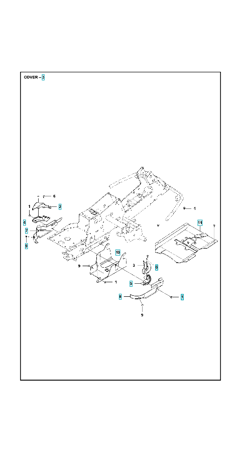 Husqvarna Ride-on Mower R 216 Cover 3