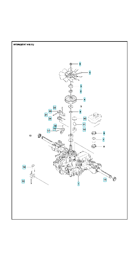 Husqvarna Ride-on Mower R 216 Transmission 1