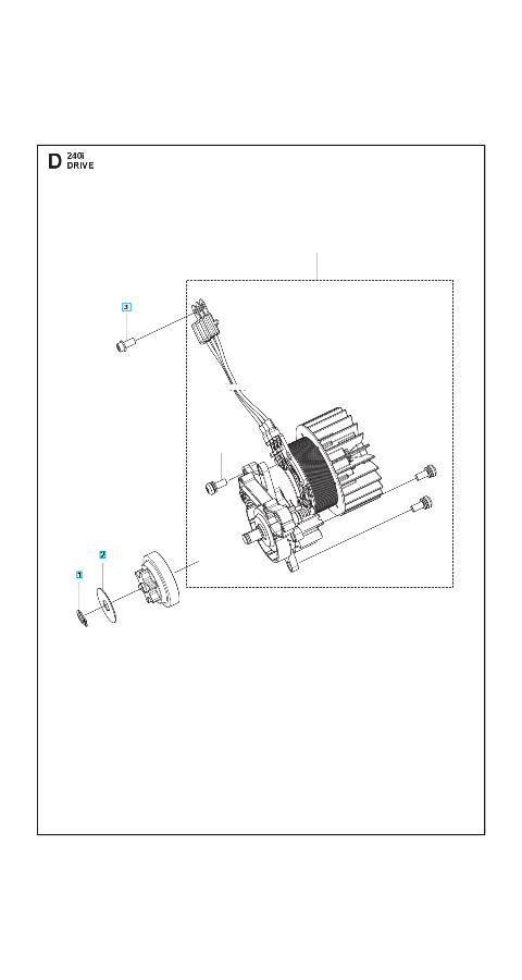 Husqvarna Chainsaw 240i Drive
