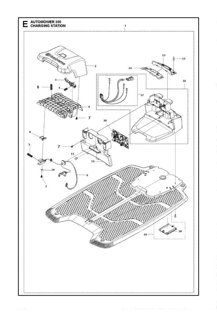 Automower 305 2020 Charging Station