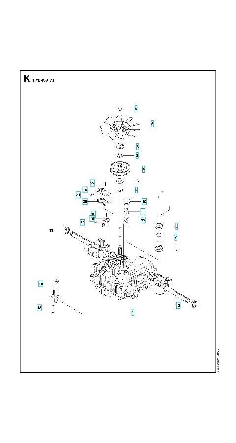 Husqvarna Ride-on Mower R 316T Transmission 2