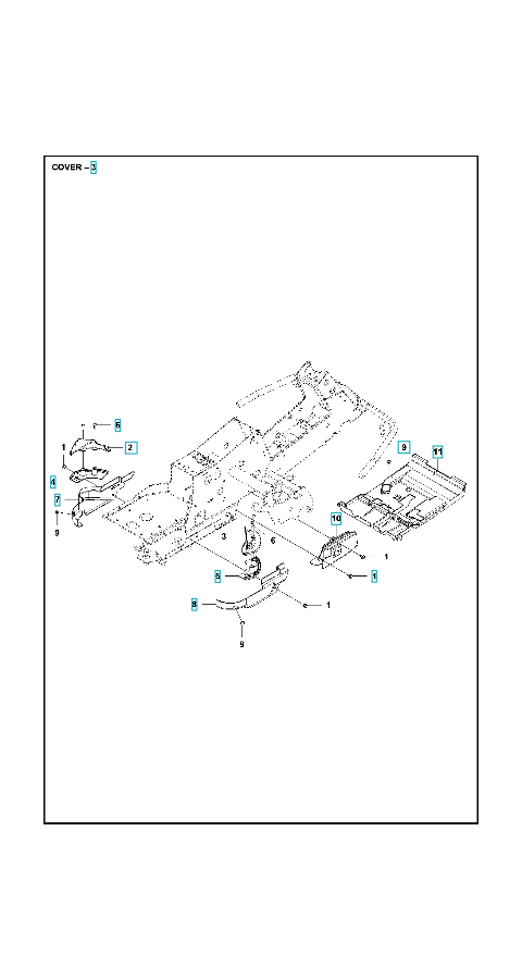 Husqvarna Ride-on Mower R 320X AWD Cover 3