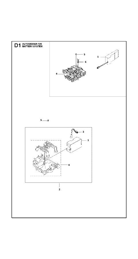 Automower 520 Battery