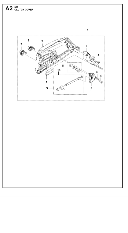 Husqvarna Chainsaw 565 Clutch Cover