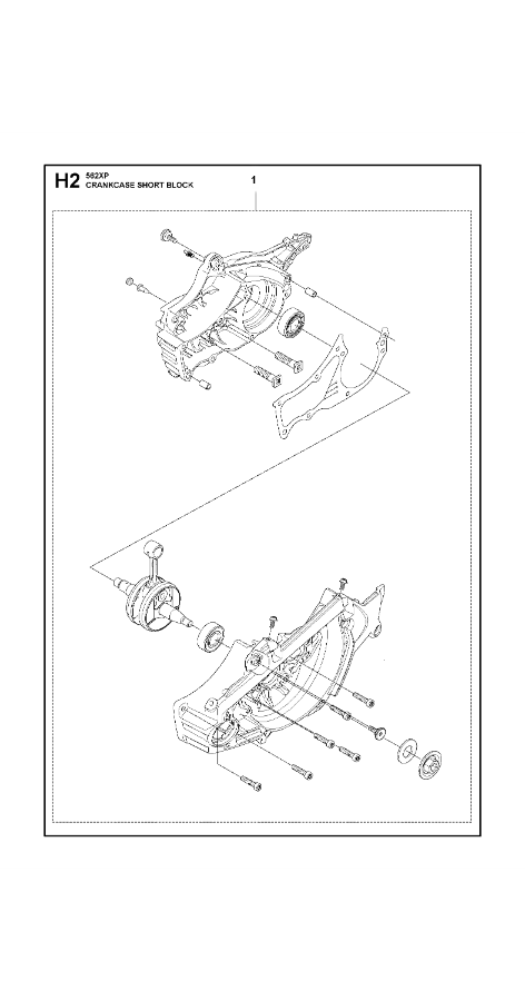 Husqvarna Chainsaw 562 XP Short Block
