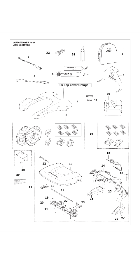 Automower 405X Accessories
