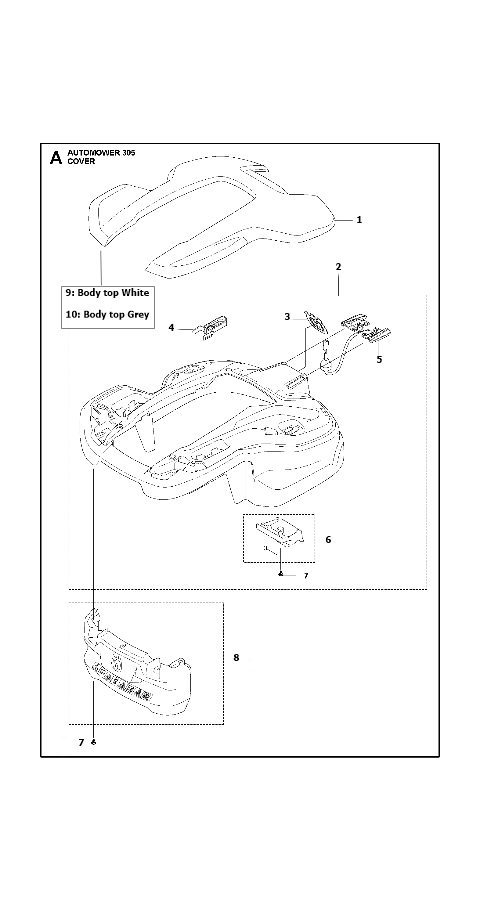 Automower 305 2020 Cover