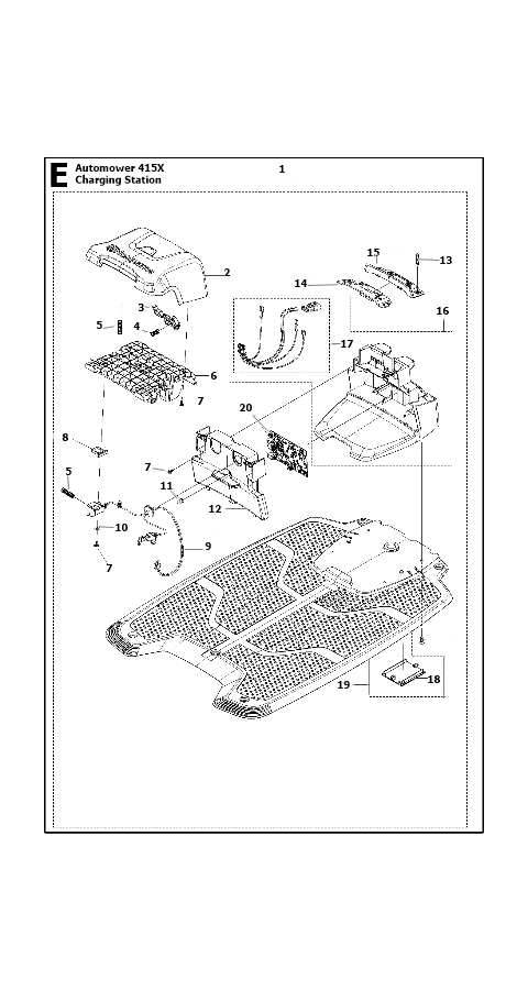 Automower 415X Charging Station