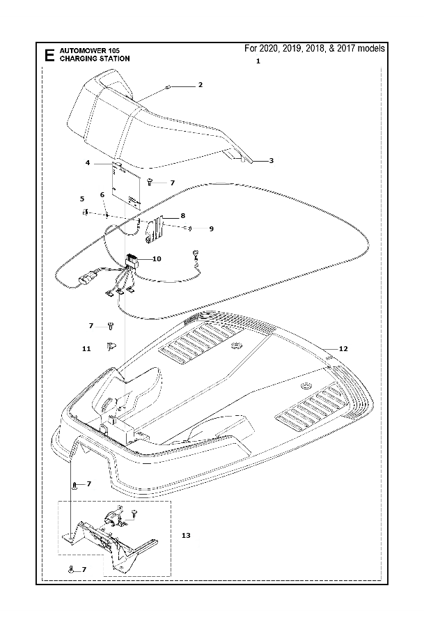 Automower 105 Charging Station