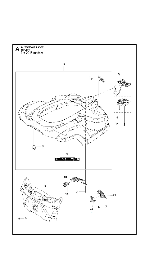 Automower 430X Cover 2016