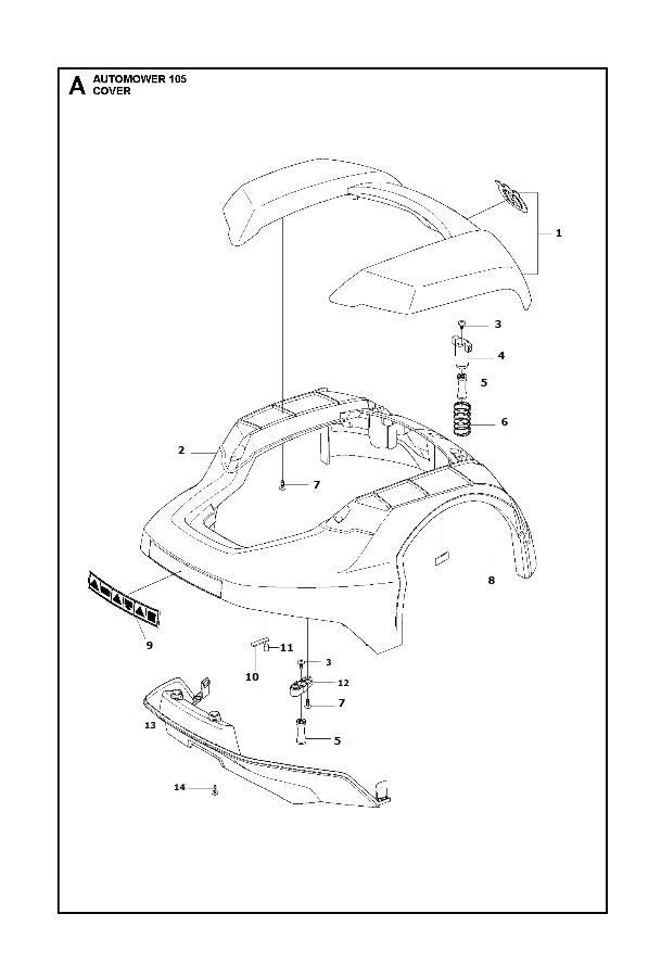 Automower 105 Cover