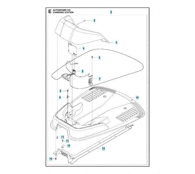 Automower 305 2015-01 Charging Station