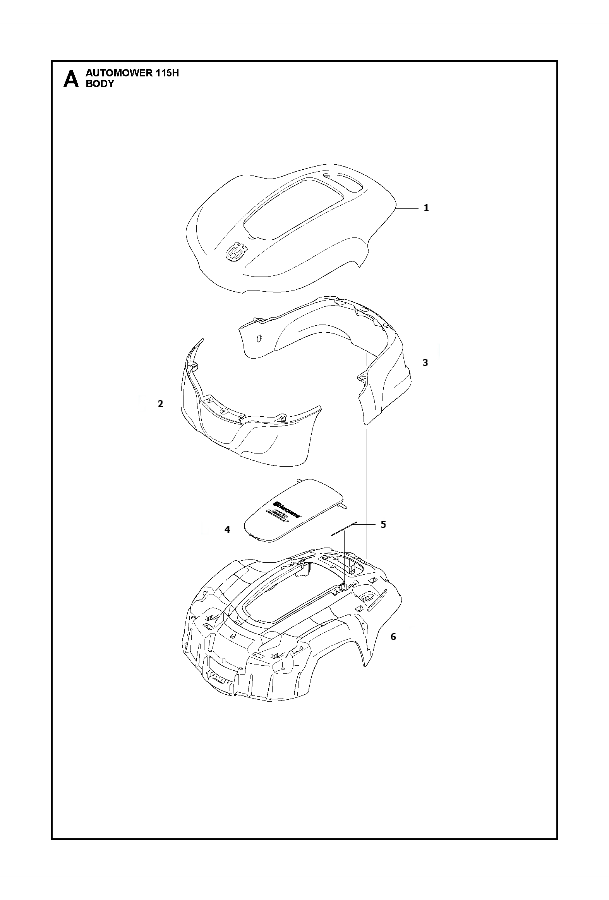 Automower 115H Cover
