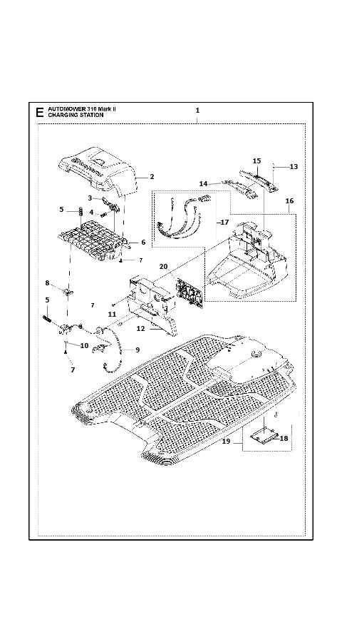 Automower 310 Mark II Charging Station