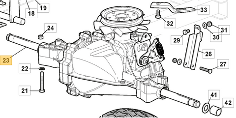 Genuine Stiga / Mountfield Parts - Hydro Transaxle - P/N: 118401022/0