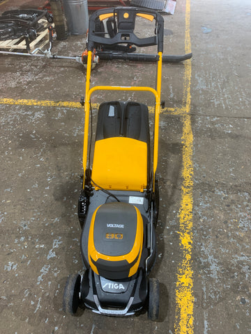 Ex Display - Stiga Rear Roller Battery Lawn Mower (Inc Battery & Charger)