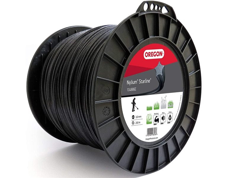 Oregon Nylium Starline 3.0mm Trimmer Line (240 Meters Spool) - OEM No. 104886E