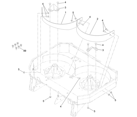 Toro 91CM (36") RECYCLER KIT - Genuine Part - (134-3217)