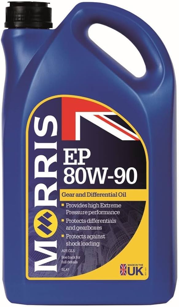 Morris Lubricants 5LTR EP 80W/90 - Part Number = EP80W/90 - (Genuine Part)