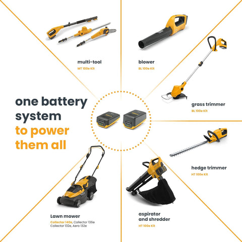 Stiga SMT 100 Battery Multi Tool (4.0) - Includes Battery & Charger