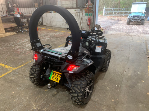 Road Legal Battery Powered 4WD Quad Bike - Equipped with Electric Tow Winch