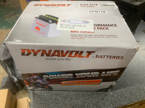Dynavolt 12v / 20Ah  BATTERY (Y50-N18L-A3)