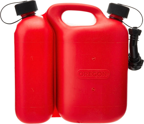 Oregon 562407 Red Combi-Can, 5 Litres Fuel and 3 Litres Oil