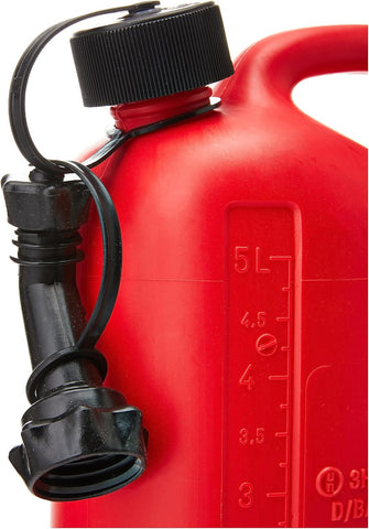 Oregon 562407 Red Combi-Can, 5 Litres Fuel and 3 Litres Oil