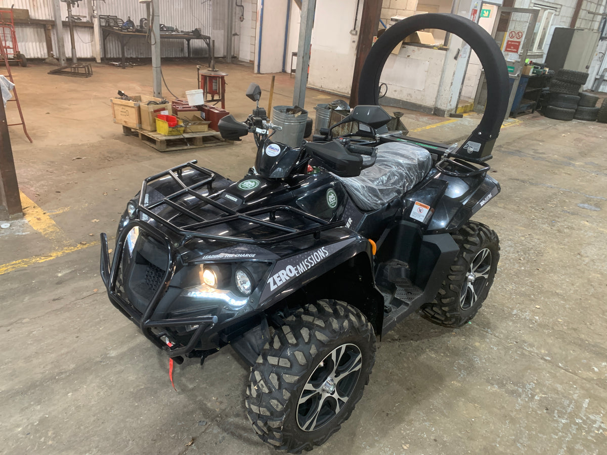 Road Legal Battery Powered 4WD Quad Bike - Equipped with Electric Tow Winch