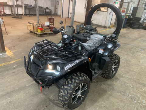 Road Legal Battery Powered 4WD Quad Bike - Equipped with Electric Tow Winch