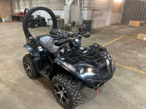 Road Legal Battery Powered 4WD Quad Bike - Equipped with Electric Tow Winch