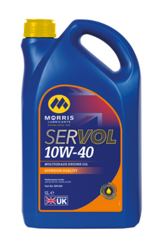 Morris Lubricants 10W-40 MULTIVIS OIL 5L - Part Number = SPS005 - (Genuine Part)