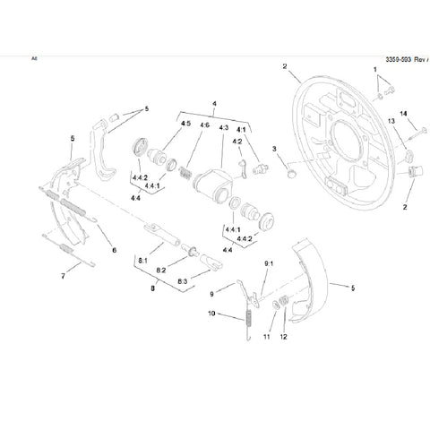 Toro LINED SHOE KIT- Genuine Part - (112-7978)