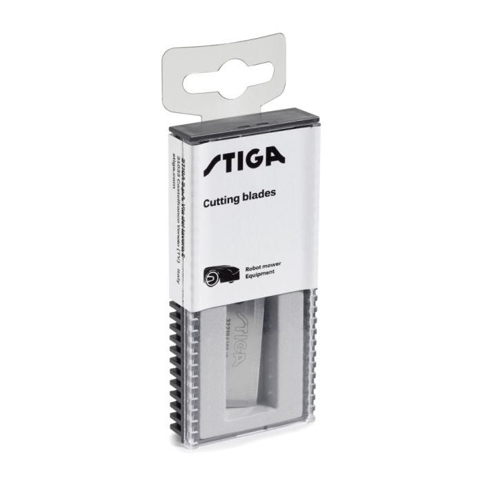 Stiga / Mountfield Genuine Parts - KIT 12 Razors + 12 Screws - P/N: 1127-0009-01