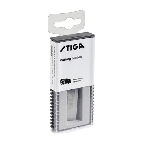 Stiga / Mountfield Genuine Parts - KIT 12 Razors + 12 Screws - P/N: 1127-0009-01