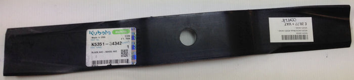 Kubota Genuine Part - BLADE 54C (H20) - PN: K535134342
