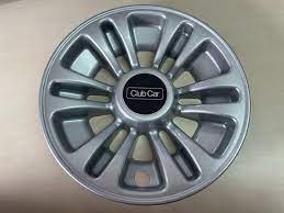 Club Car WHEEL COVER, 12 SPK, 8", SLVR  -  Genuine Parts (105142401)