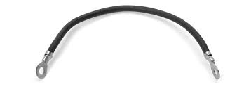 Club Car WIRE ASM #6 BLK, 12" 103647402 (Genuine Part)