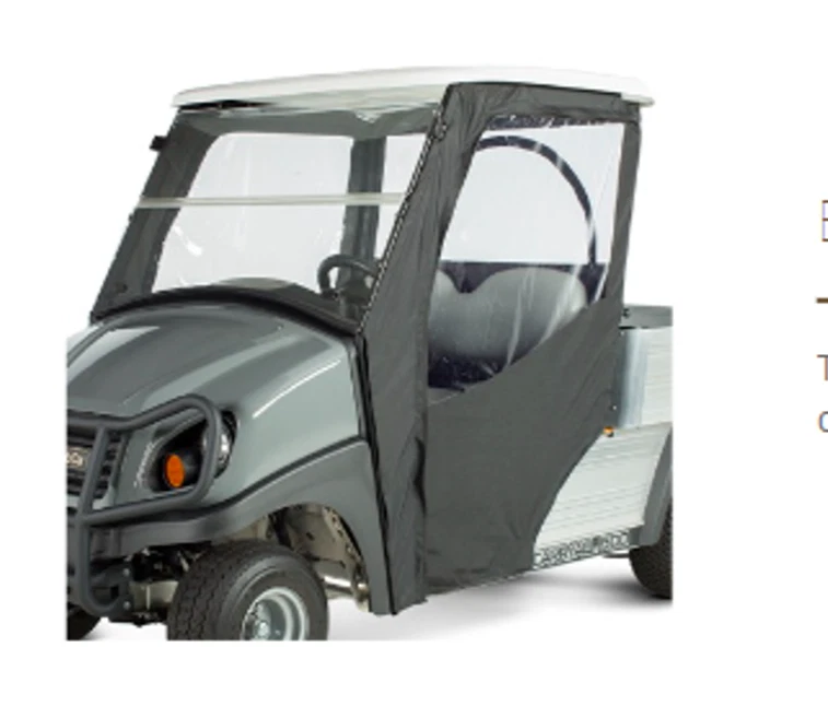 Club Car OEM Enclosure Kit – White | Carryall 500 / 550 / 700 / 900 | Part No. 105124301