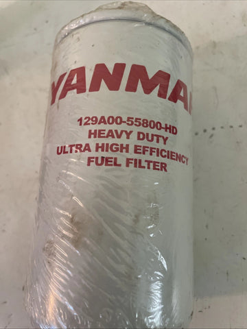 GENUINE YANMAR FUEL FILTER 129A00-55800-HD NEW OEM
