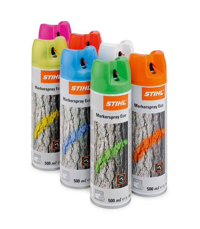 STIHL ECO marker sprays Red