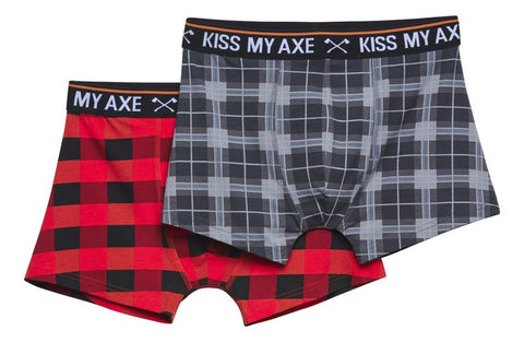 STIHL 2-pack KISS MY AXE boxer shorts M